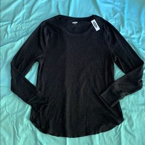 NWT Old Navy Women’s Black Thermal Shirt XXL